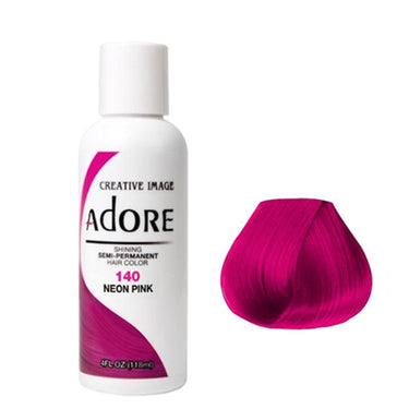 ADORE_Neon Pink 140 semi-permanent hair color_Cosmetic World